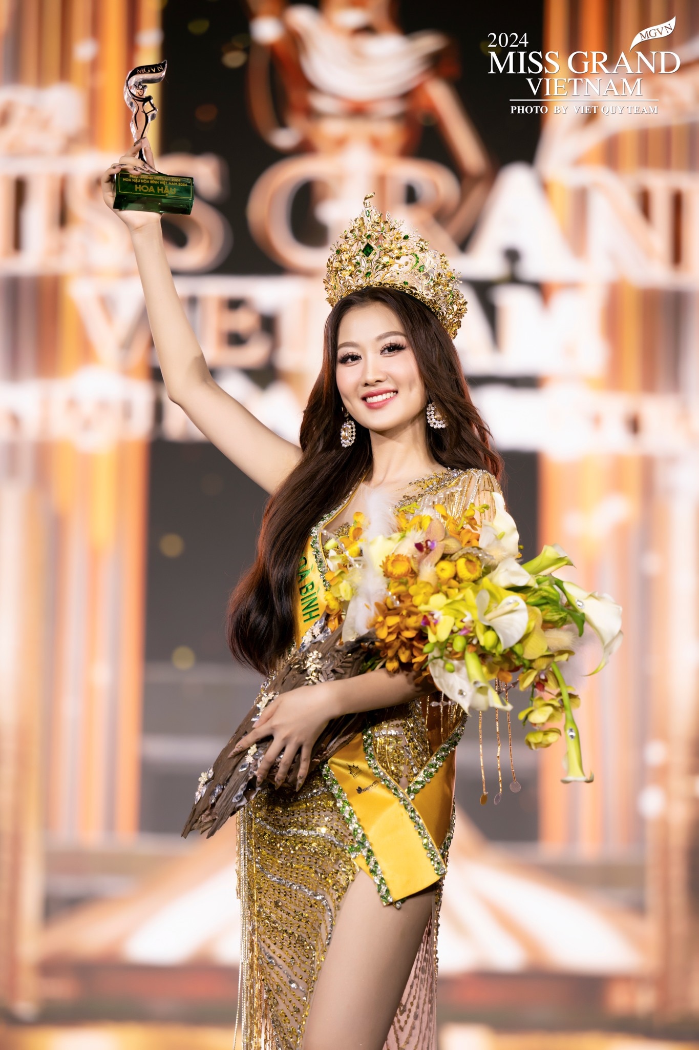 Võ Lê Quế Anh Miss Grand Vietnam 2024 áp lực trước thành tích của Hoa hậu Thùy Tiên - Ảnh 2.