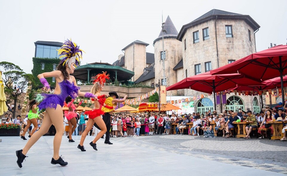 Sun World Ba Na Hills - thỏi nam châm của du lịch Đà Nẵng. Ảnh: Nguyễn Minh