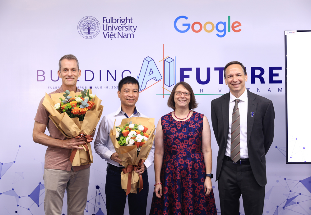 Trường Đại học Fulbright Việt Nam nhận khoản tài trợ 1,5 triệu USD từ Google để thúc đẩy nghiên cứu và giáo dục về AI tại Việt Nam