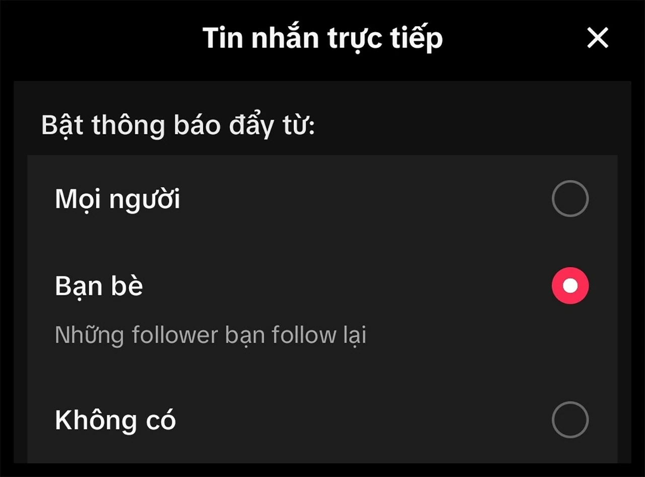 Cách chặn tin nhắn từ người lạ trên TikTok vô cùng dễ dàng