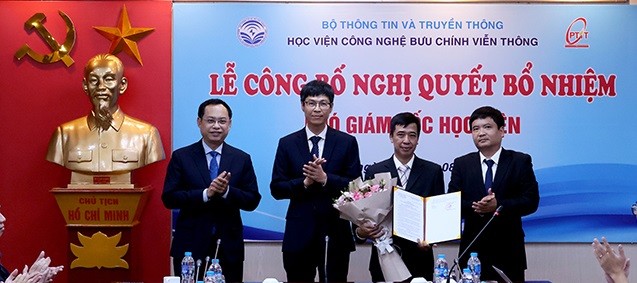 Học viện Công nghệ Bưu chính Viễn thông bổ nhiệm thêm 1 Phó Giám đốc ảnh 1