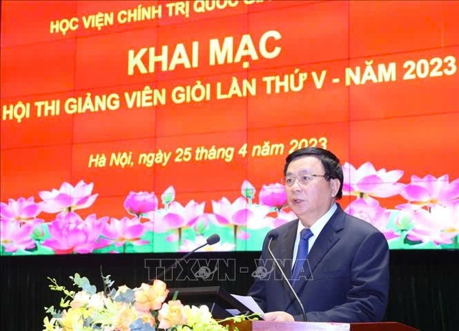 HỌC VIỆN CHÍNH TRỊ QUỐC GIA HỒ CHÍ MINH XÂY DỰNG ĐỘI NGŨ CÁN BỘ, GIẢNG VIÊN XỨNG TẦM NHIỆM VỤ -0