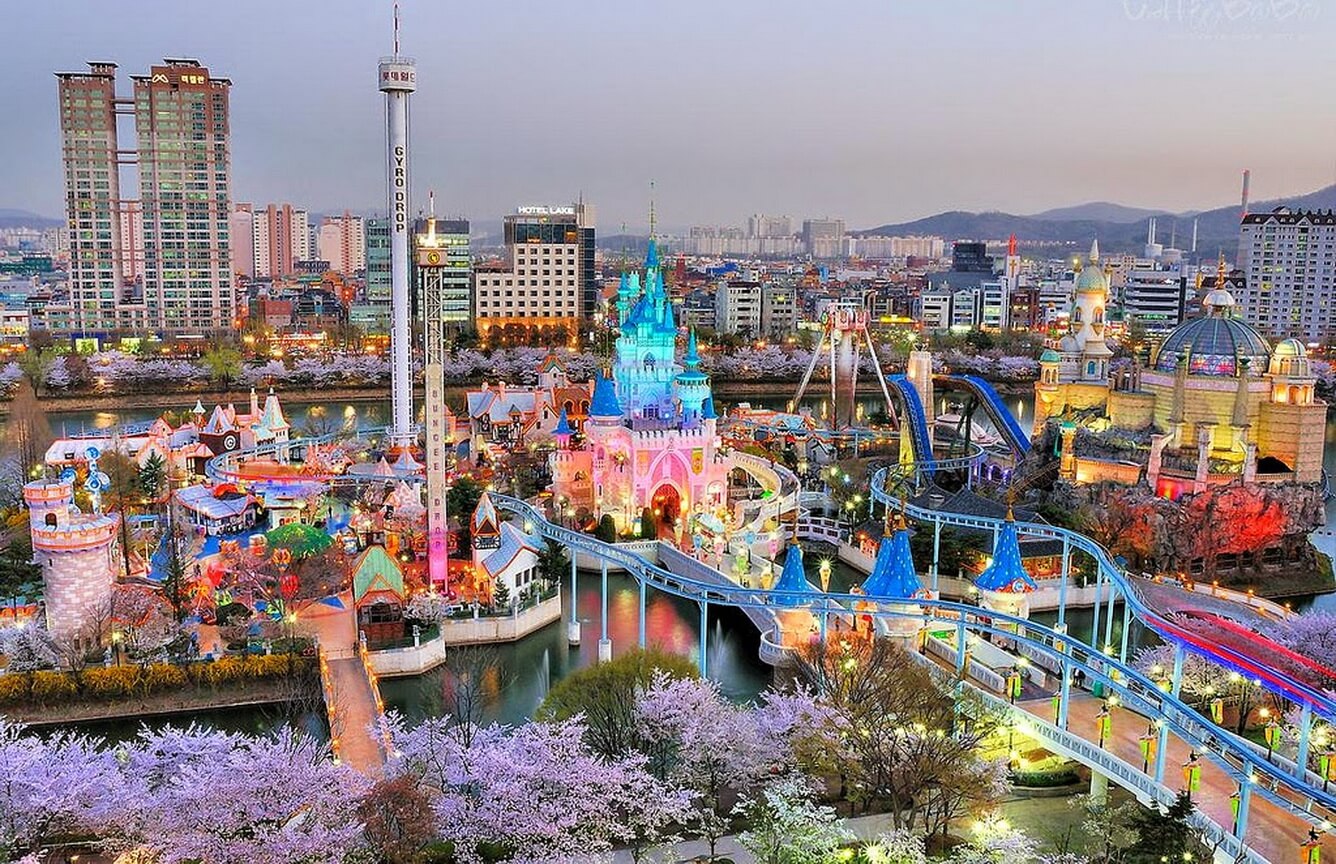 Công viên Everland và Lotte World, Hàn Quốc