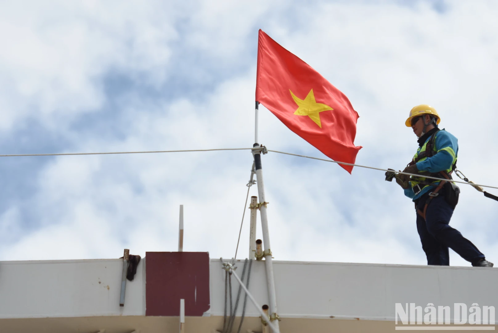 [Ảnh] Lắp dựng khung thép mái nhà ga sân bay Long Thành ảnh 4