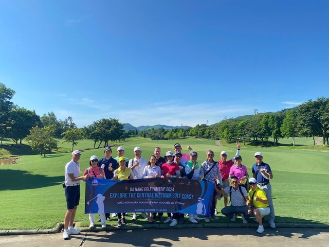 Đoàn famtrip lữ hành golf quốc tế khảo sát Đà Nẵng - Ảnh 2.