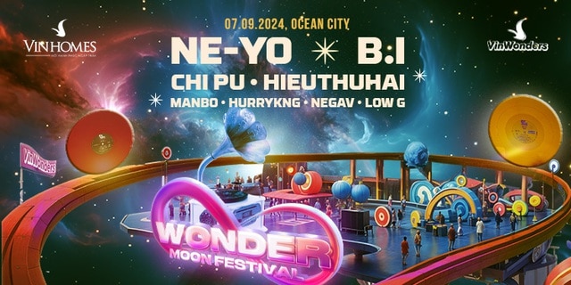 8WONDER Moon Festival mang đêm hội pháo hoa hoành tráng bậc nhất đến Ocean City - Ảnh 1.