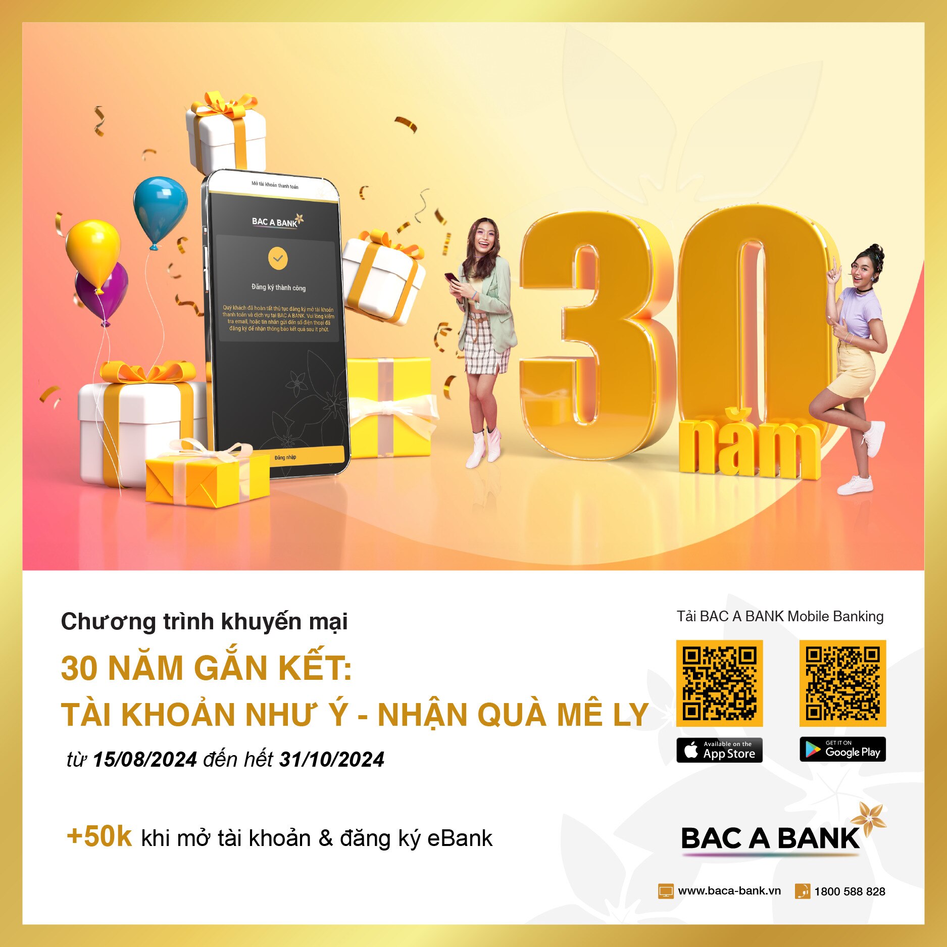 bac a bank tung ngan uu dai mung sinh nhat 30 nam hinh 1