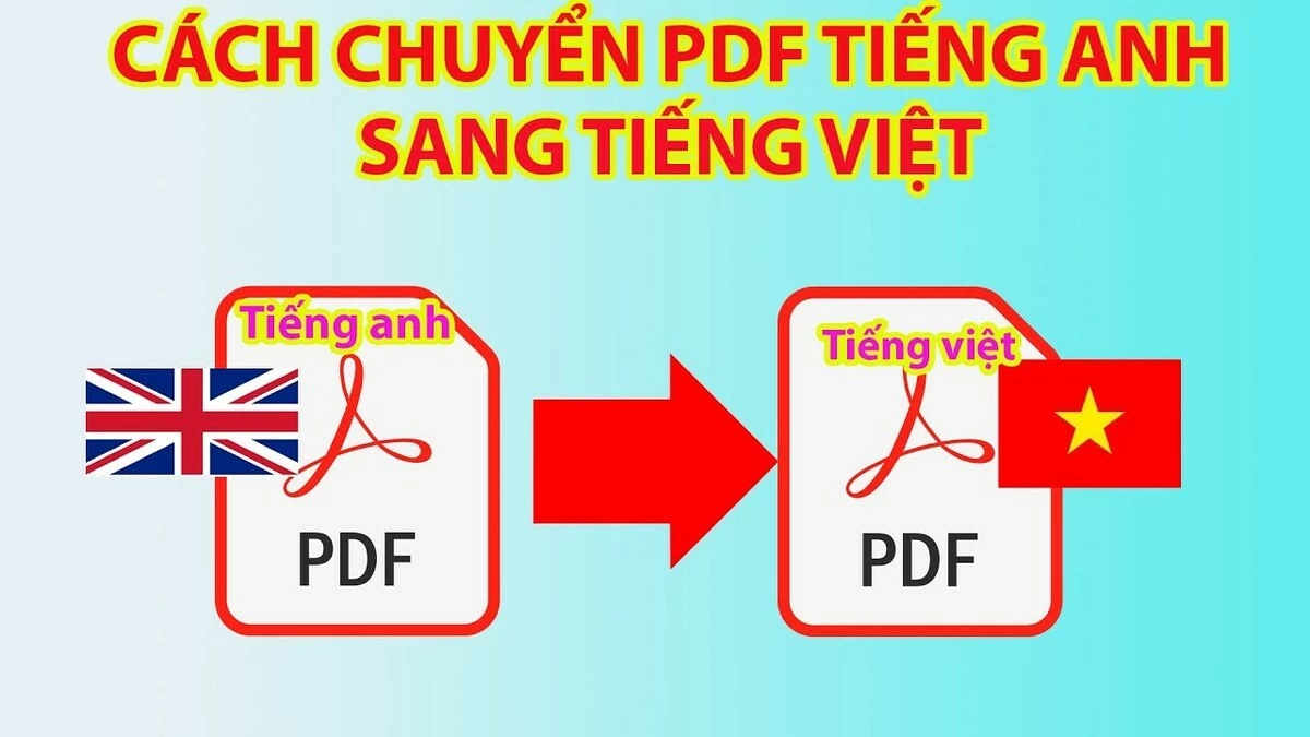 Bật mí 6 cách dịch file PDF tiếng Anh sang tiếng Việt chính xác nhất