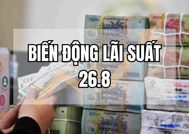 Biến động lãi suất 26.8: Bất ngờ đua nhau trả lãi trên 7%