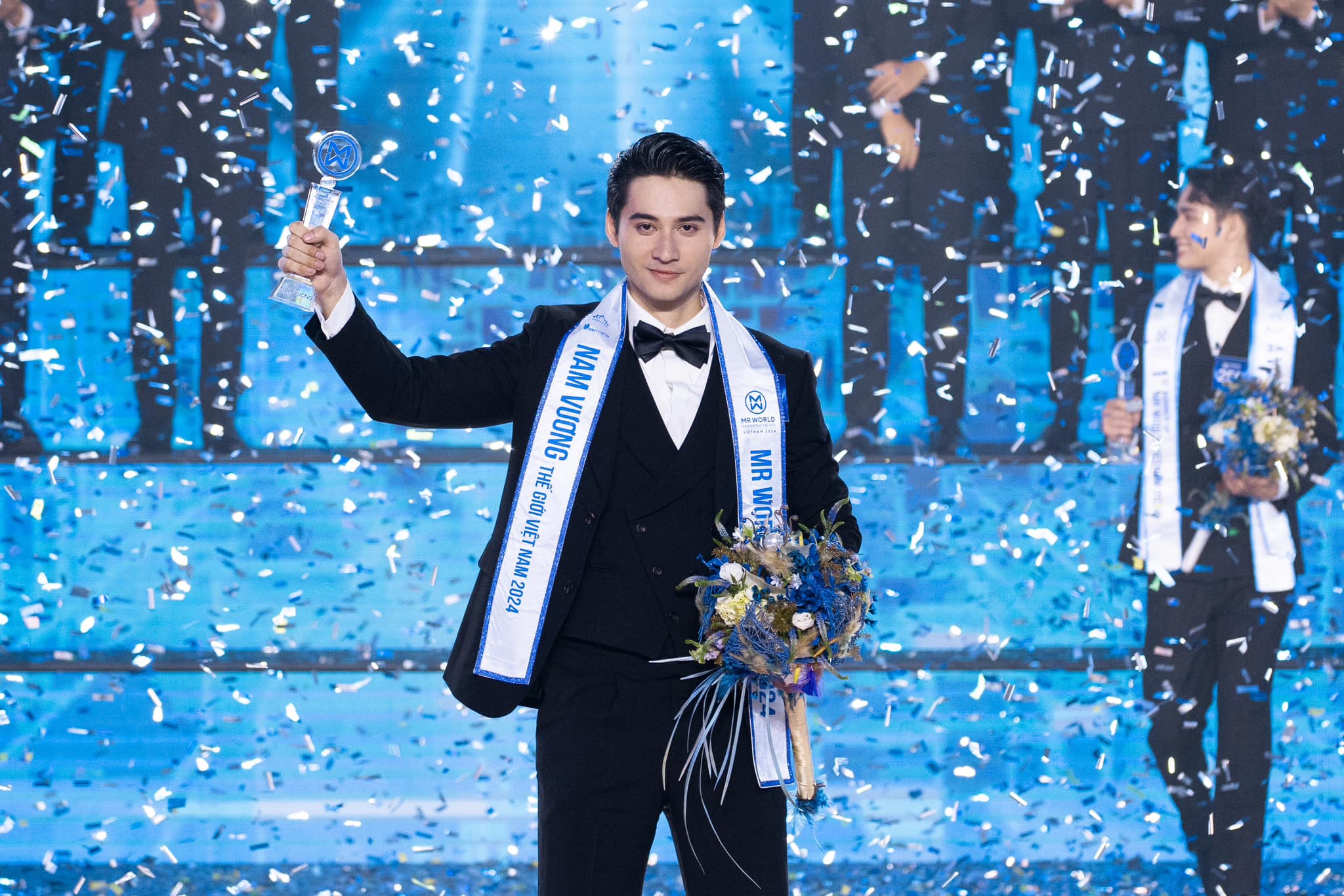 Bị dời lịch thi Mr World 2024, Phạm Tuấn Ngọc vẫn ghi điểm nhờ hành động đẹp này - Ảnh 1.