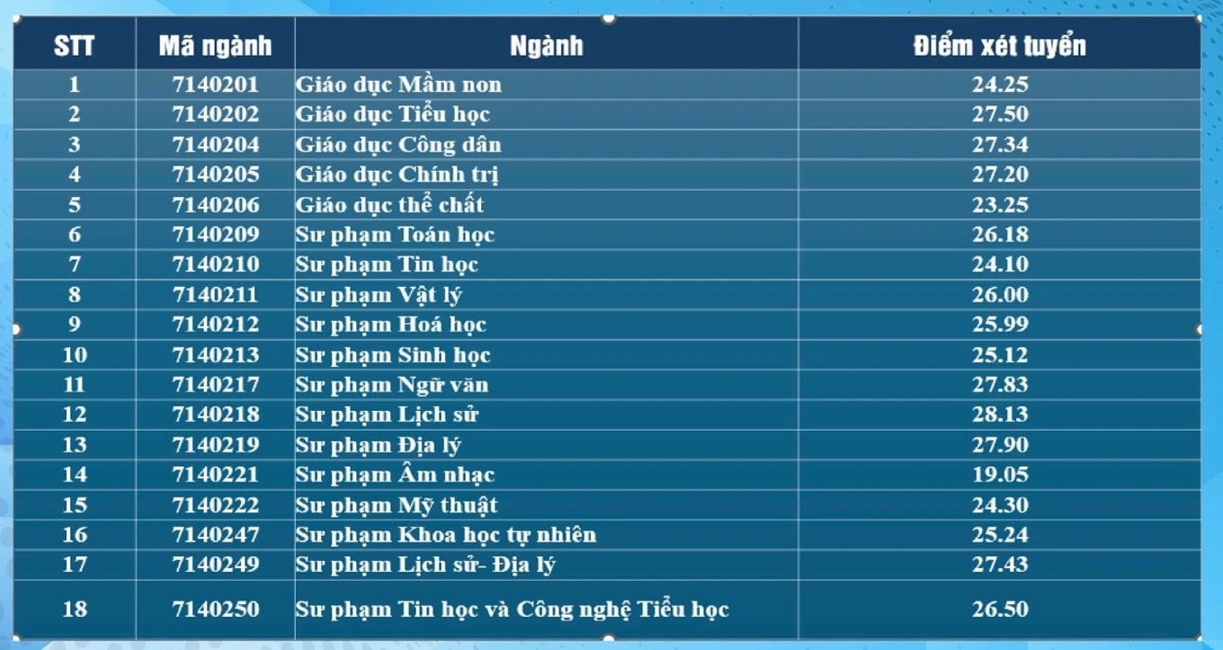 Điểm chuẩn ĐH Đà Nẵng: Cao nhất ngành sư phạm lịch sử với 28,13 điểm  - Ảnh 1.