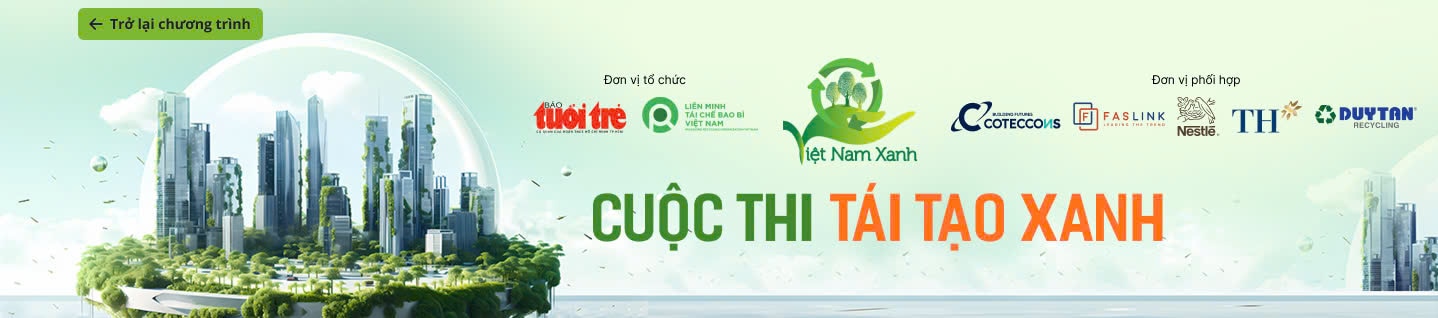 Cuộc thi 'Tái tạo xanh' tiếp tục nhận bài dự thi đến ngày 5-10 - Ảnh 1.