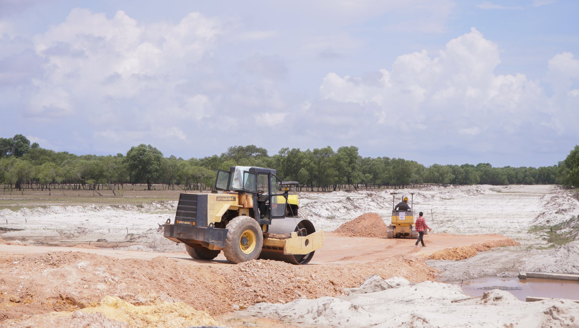 Quá trình triển khai Dự án đường ven biển Quảng Trị đang gặp một số khó khăn vướng mắc liên quan đến giải phóng mặt bằng.