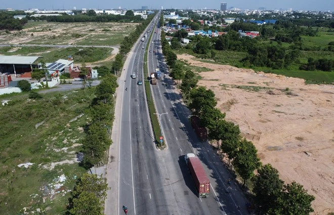 5,3km đường Vành đai 3 TPHCM đi trùng đoạn Mỹ Phước - Tân Vạn