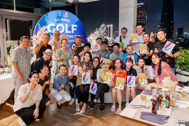 Đoàn famtrip lữ hành golf quốc tế khảo sát Đà Nẵng - Ảnh 1.