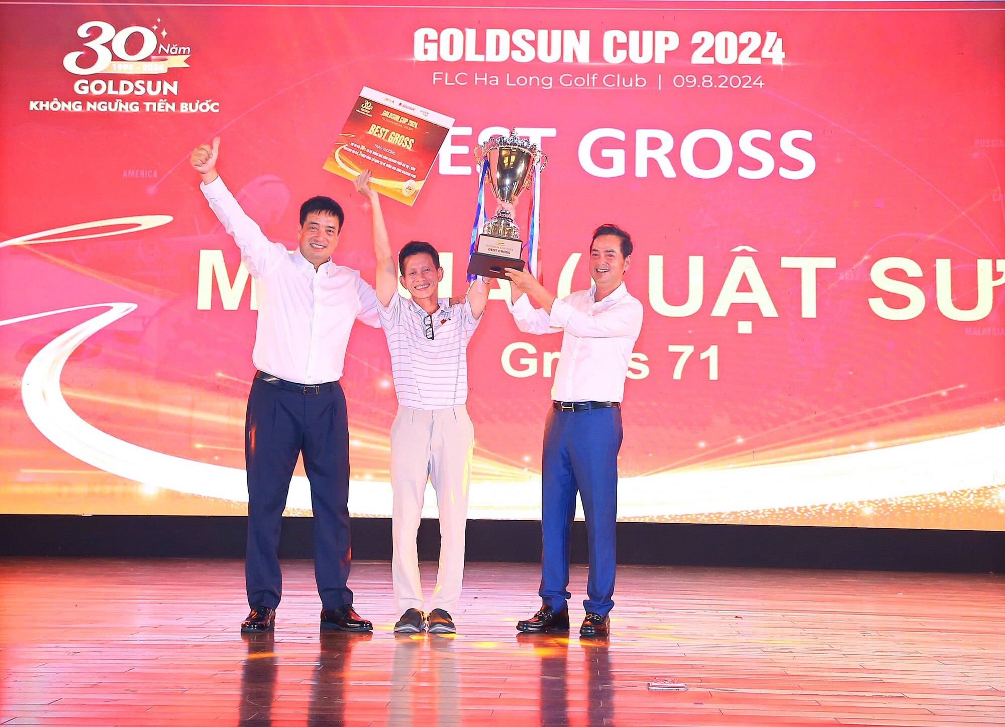 Golfer Vũ Thái Hà vô địch giải Goldsun Cup 2024 
- Ảnh 1.