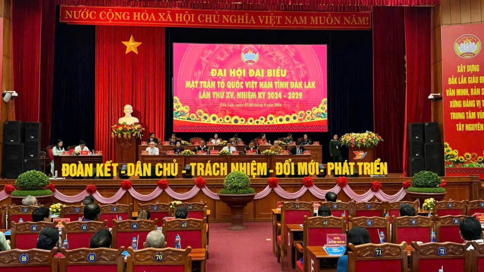 Toàn cảnh Đại hội. 