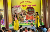 Trải nghiệm và "Khám phá tinh hoa" tại Bảo tàng Nghệ An.