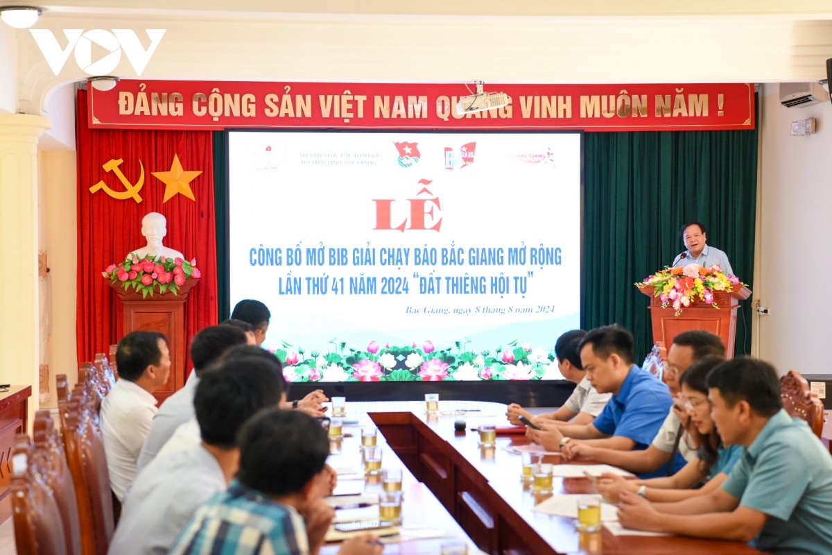 mo bib giai chay bao bac giang mo rong nam 2024 Dat thieng hoi tu hinh anh 1