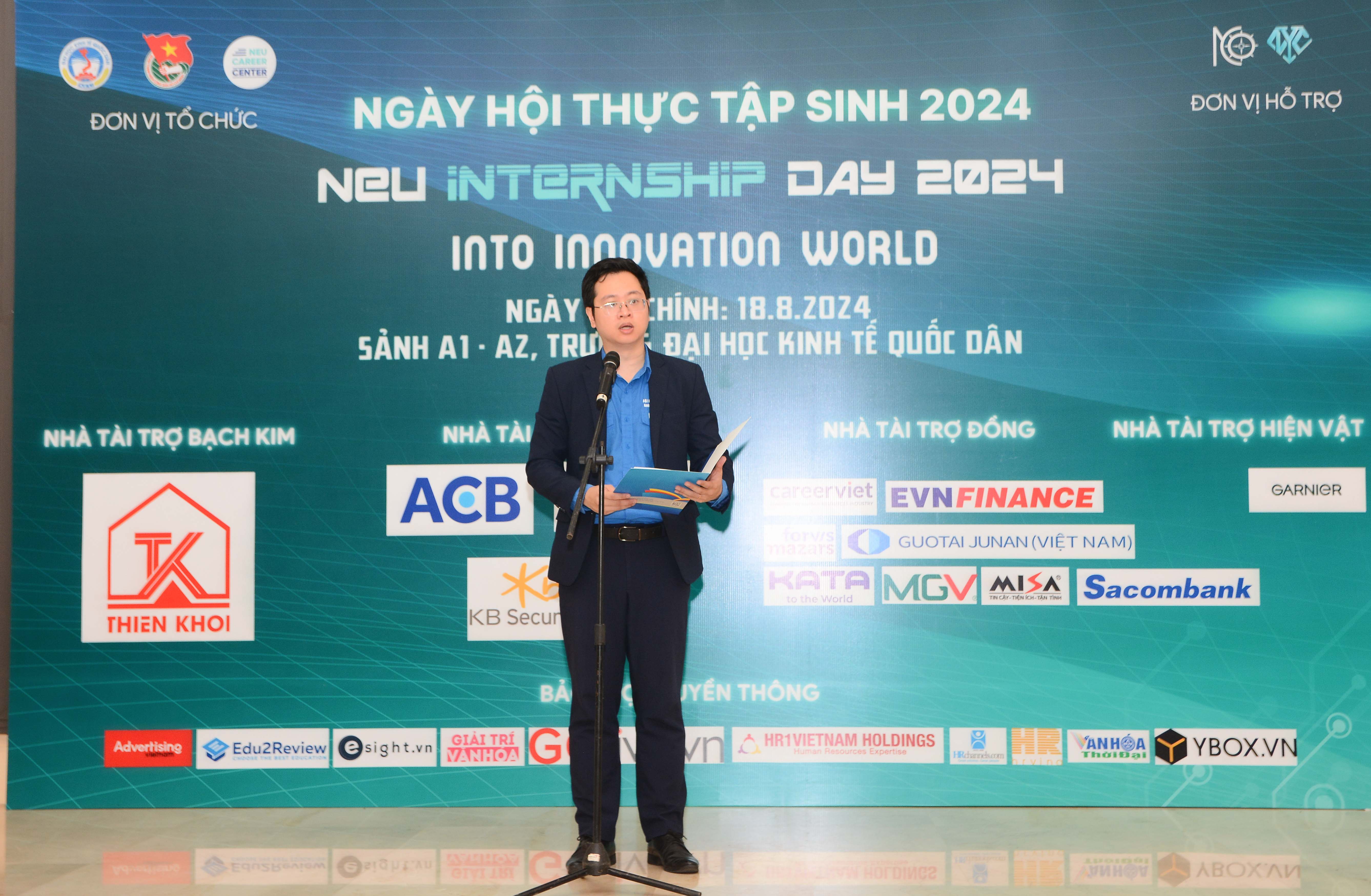 NEU INTERNSHIP DAY 2024: Cơ hội thiết thực giúp sinh viên tiếp cận việc làm -0