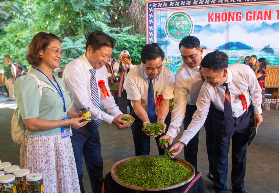 Từ lâu, ớt A Riêu là một trong những loại gia vị quan trọng trong các món ăn và trở thành một phần văn hóa của đồng bào Cơ Tu sống trên dãy Trường Sơn.