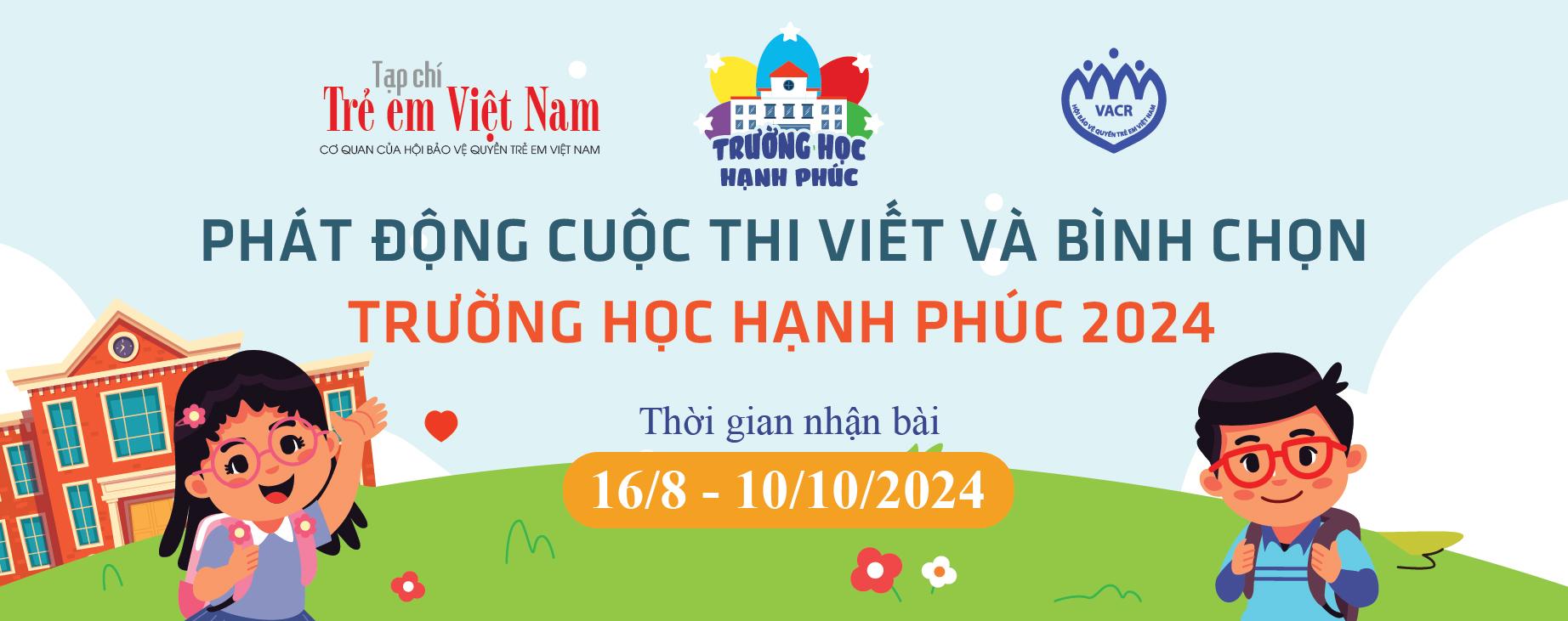 phat dong cuoc thi viet va binh chon truong hoc hanh phuc lan thu nhat nam 2024 hinh 1