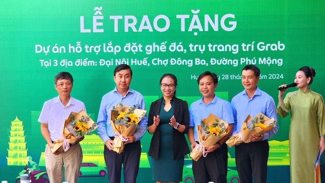 Phát triển tiện ích cộng đồng, thúc đẩy du lịch Huế với sáng kiến "ghế đá Grab" - Ảnh 1.