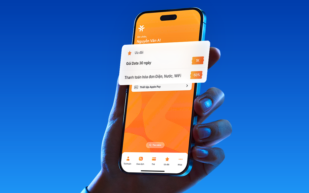 Tặng gói data 30 ngày với giá chỉ 1.000 đồng cho người dùng mới trên MyVIB - 1