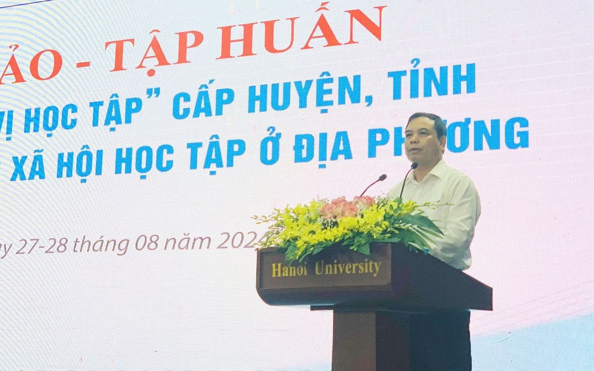 Thúc đẩy xây dựng xã hội học tập ở địa phương -0