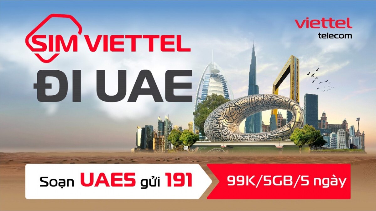 Nghỉ lễ 2/9, Viettel tặng Data Roaming miễn phí cho khách hàng đi Hàn Quốc, UAE