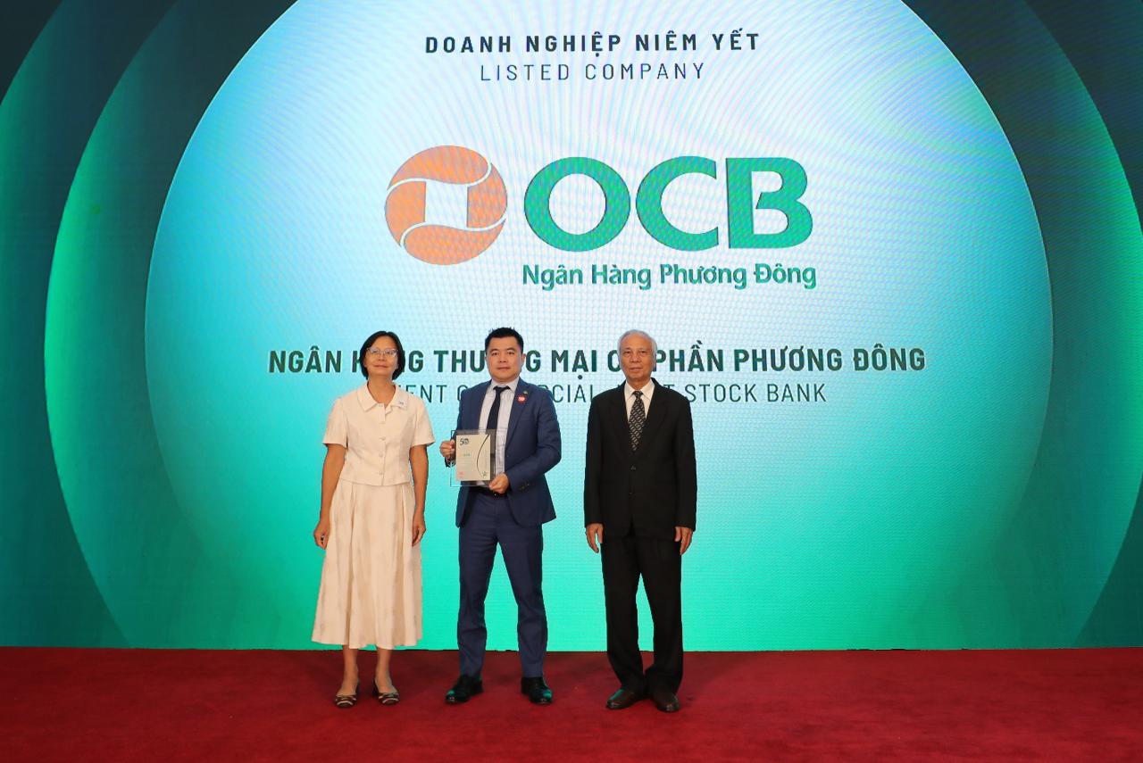 Tiên phong chuyển đổi số, OCB lọt top doanh nghiệp phát triển bền vững 2024