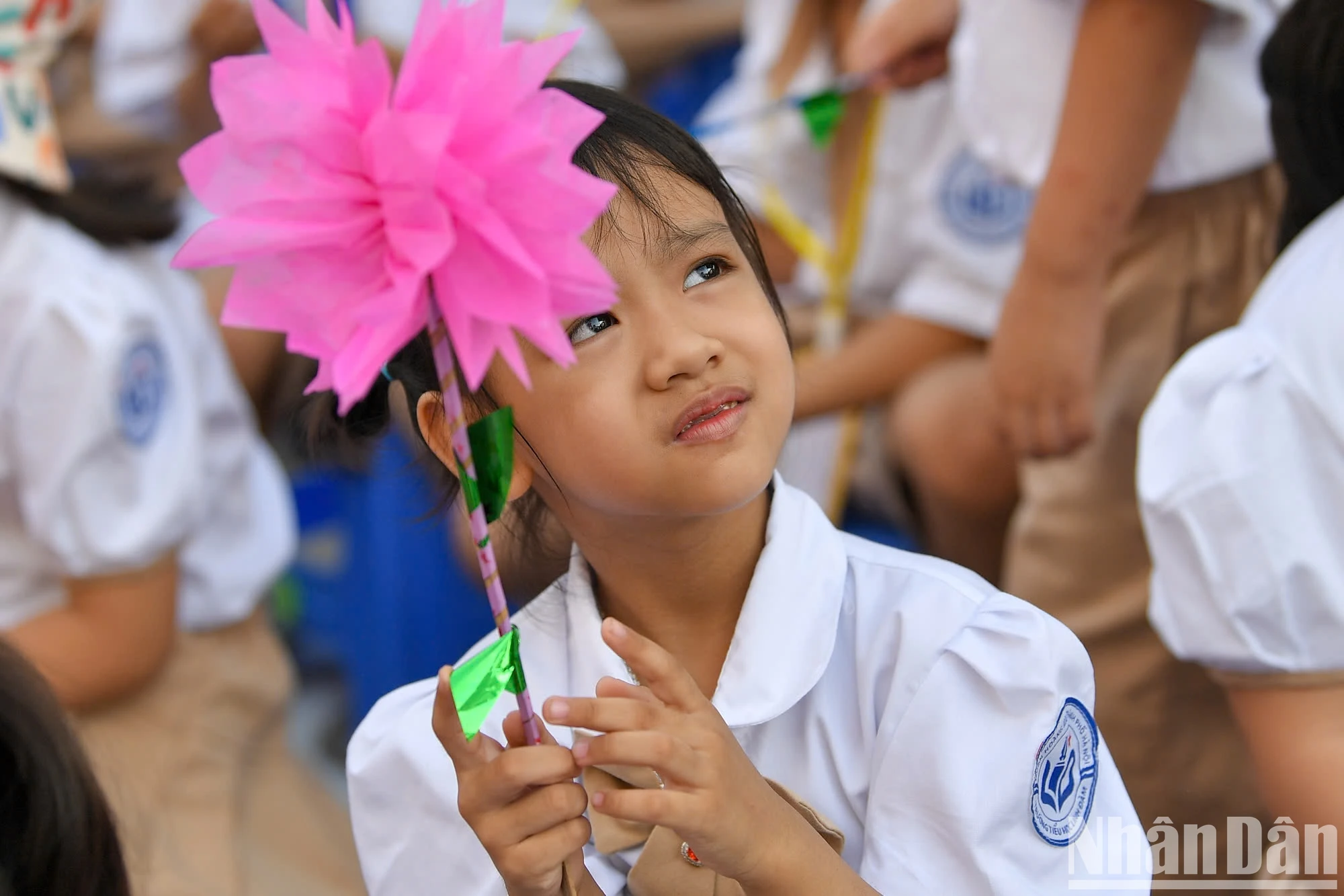 [Ảnh] Những khoảnh khắc đáng yêu ngày hội tựu trường tại Hà Nội ảnh 2