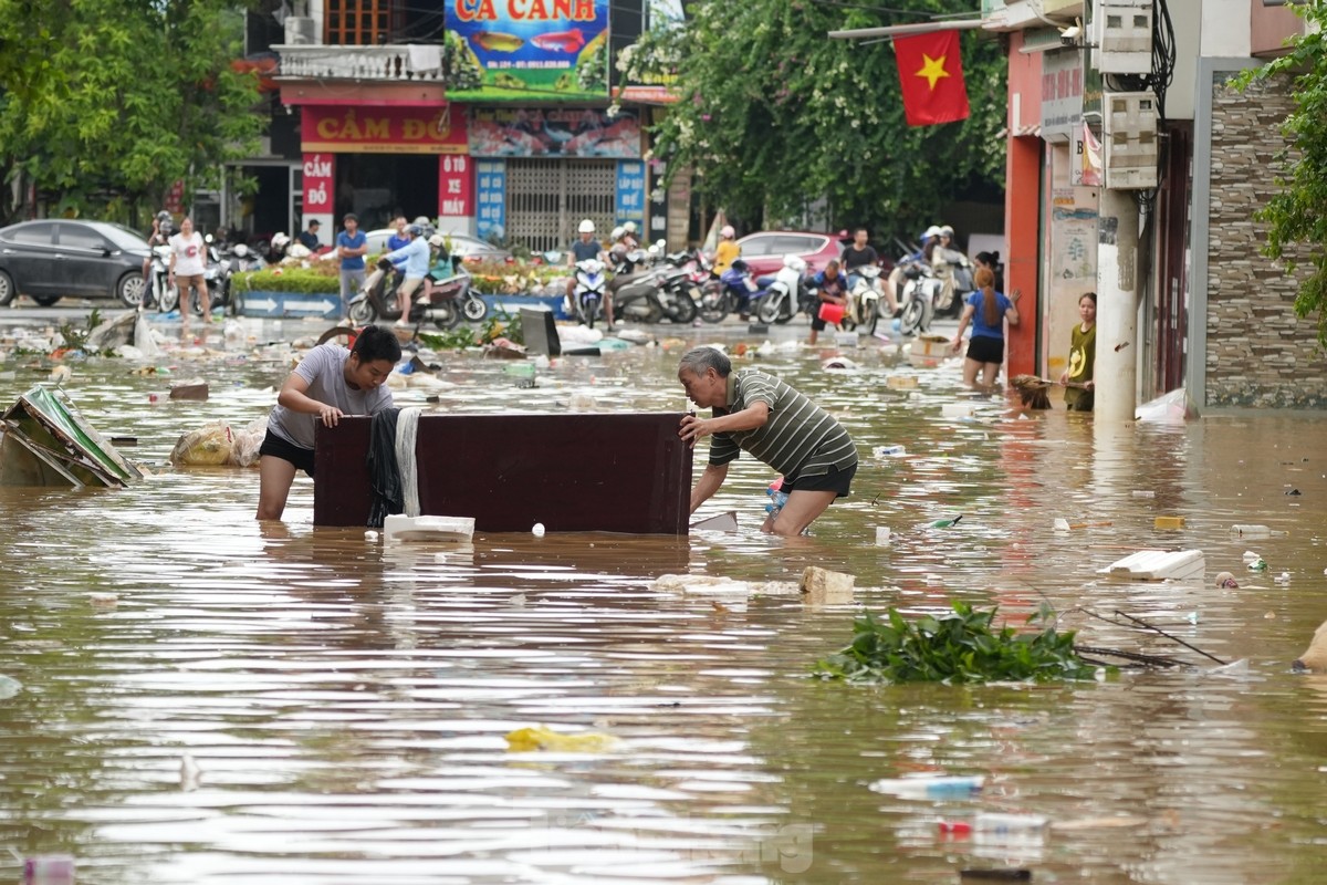 Hình ảnh Tuyên Quang sau trận ngập lụt ảnh 19