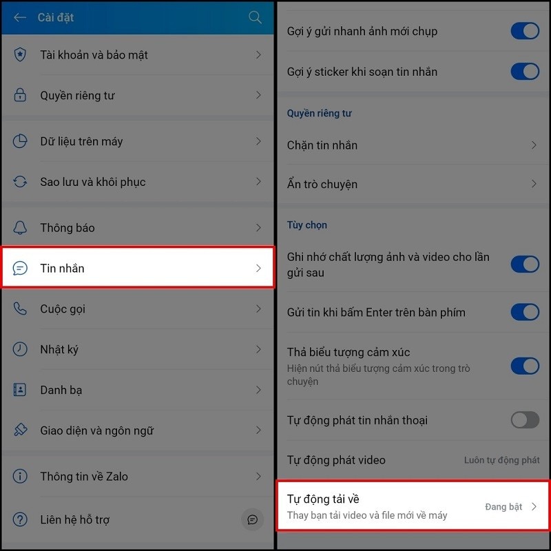 Hướng dẫn cách tắt tự lưu ảnh trên Zalo giúp bạn tiết kiệm dung lượng