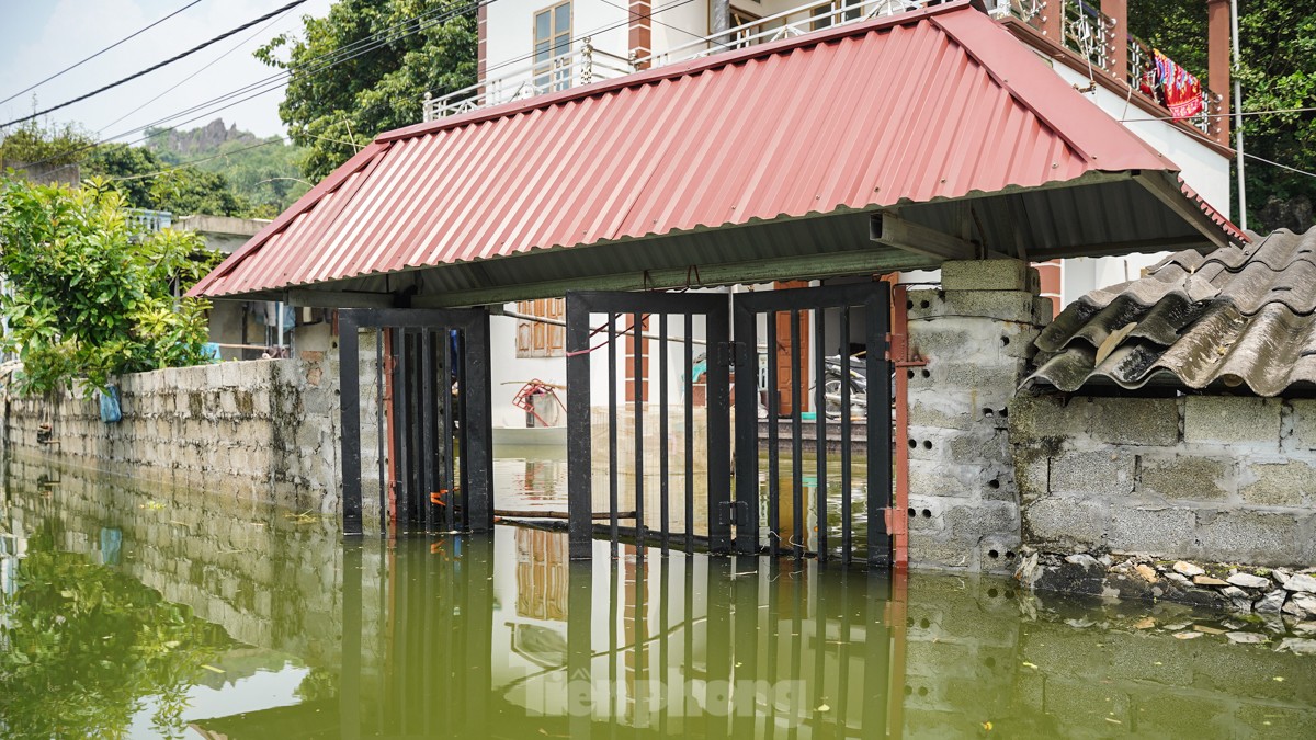 ‘Lũ rừng ngang’ nhấn chìm hàng trăm ngôi nhà ở ngoại thành Hà Nội ảnh 12