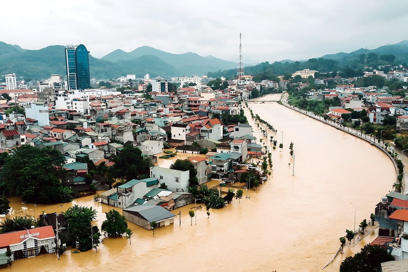 Nhiều điểm bất thường từ cơn bão số 3 Yagi