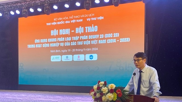 Hội nghị - Hội thảo “Ứng dụng Khung phân loại thập phân Dewey 23 (DDC 23) trong hoạt động nghiệp vụ của các thư viện Việt Nam (2014 - 2023)" - Ảnh 2.