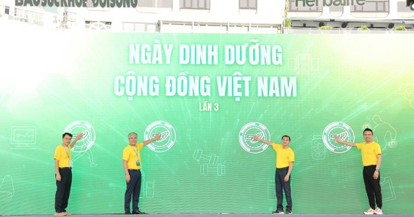 Lan tỏa tinh thần vì cộng đồng trong Ngày Dinh dưỡng cộng đồng Việt Nam lần 3