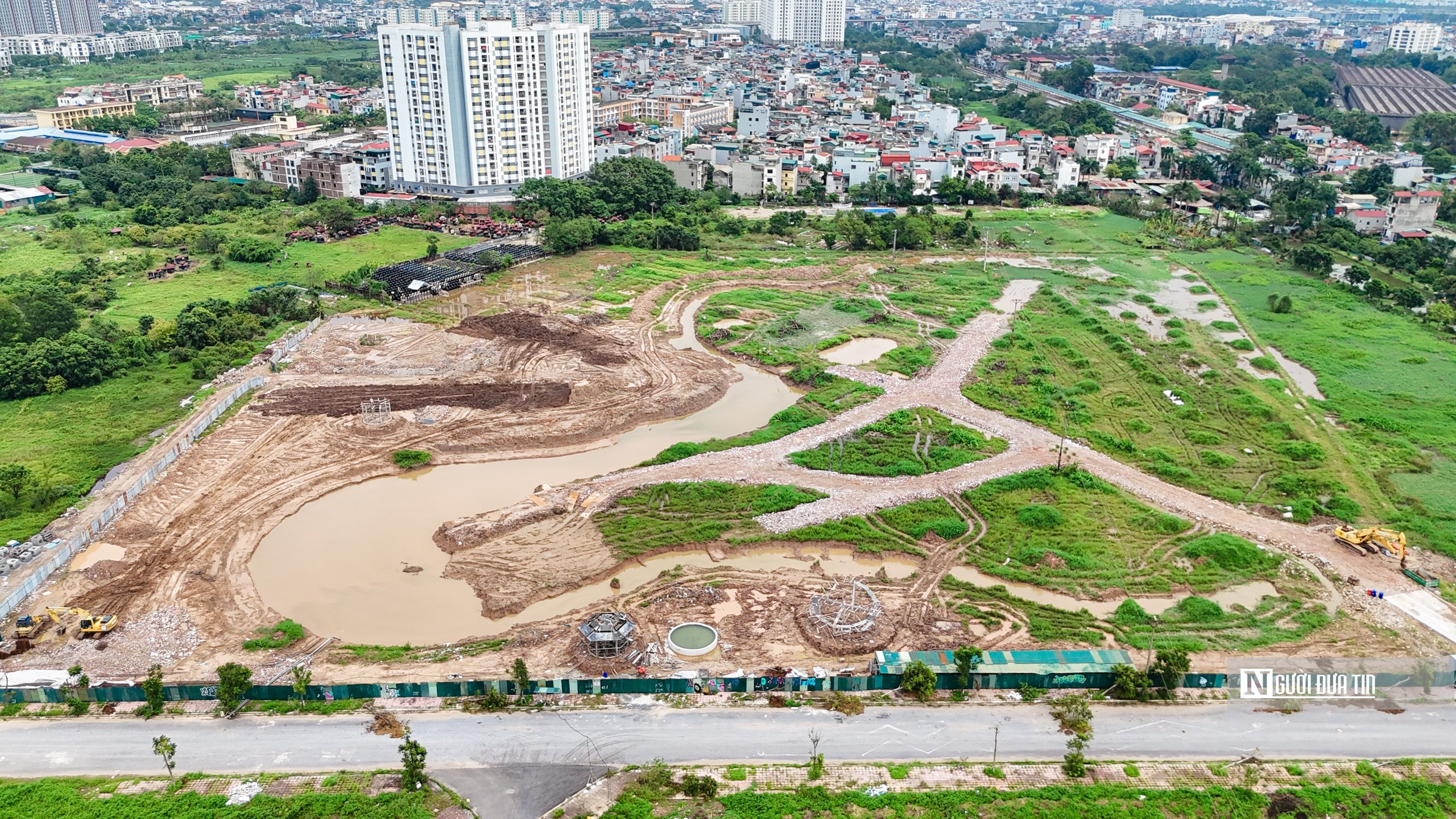 Toàn cảnh dự án công viên trị giá gần 200 tỷ đồng ở quận Long Biên- Ảnh 2.