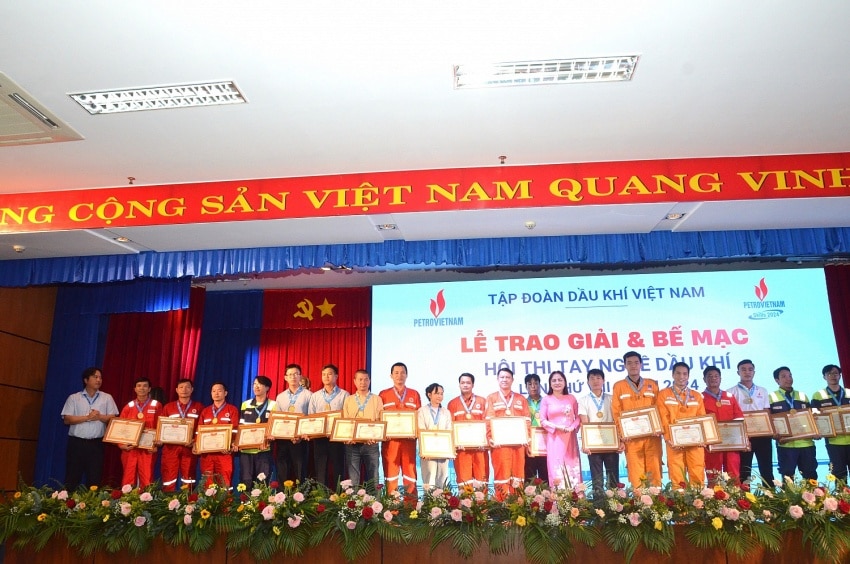 Bế mạc Hội thi tay nghề Dầu khí lần thứ VII năm 2024: Tôn vinh những bàn tay vàng của ngành Dầu khí