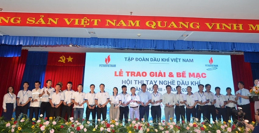 Bế mạc Hội thi tay nghề Dầu khí lần thứ VII năm 2024: Tôn vinh những bàn tay vàng của ngành Dầu khí