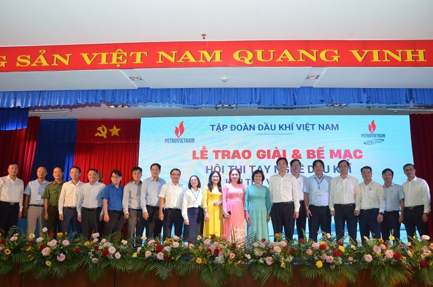 Bế mạc Hội thi tay nghề Dầu khí lần thứ VII năm 2024: Tôn vinh những bàn tay vàng của ngành Dầu khí