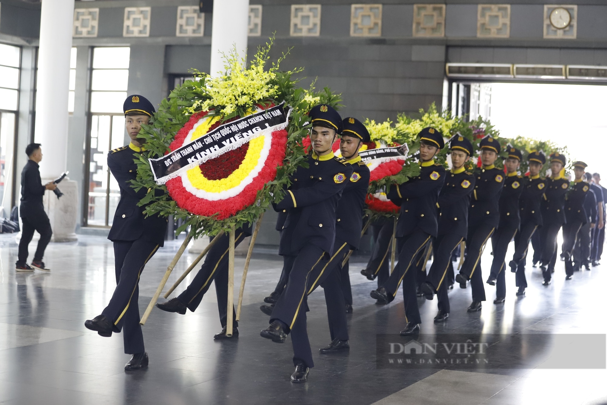 Hình ảnh Lễ tang Phu nhân Đại tướng Võ Nguyên Giáp tại Hà Nội- Ảnh 4.