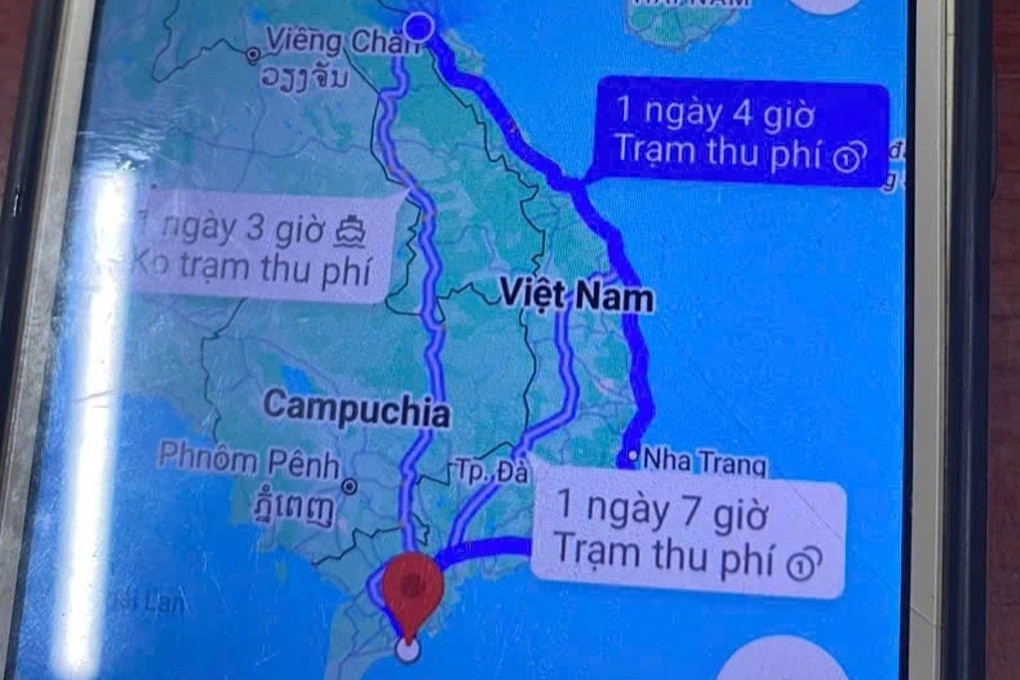 Đôi bạn thân tính đi bộ qua Lào để vào Sóc Trăng theo chỉ dẫn Google Maps - 2