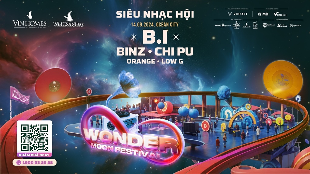 8WONDER Moon Festival ủng hộ doanh thu bán vé khắc phục hậu quả bão Yagi - 1