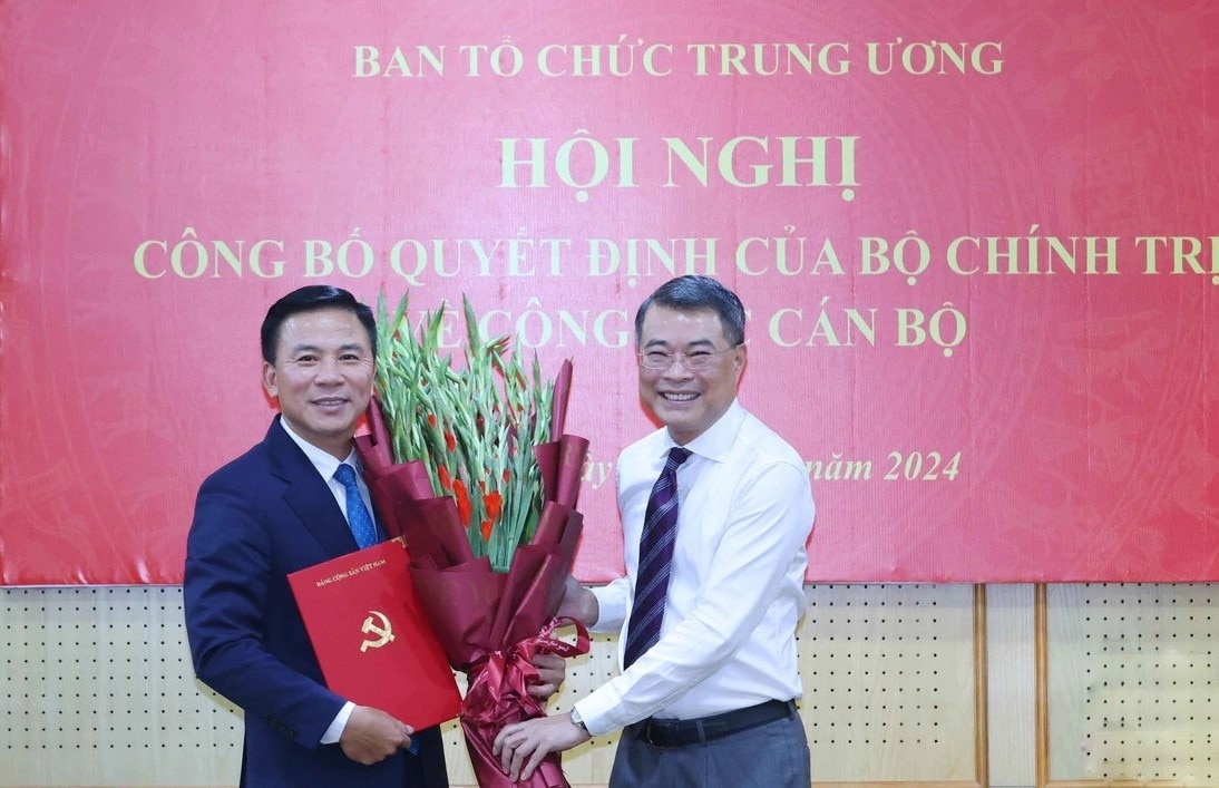 Bí thư Thanh Hóa Đỗ Trọng Hưng làm Phó ban Tổ chức Trung ương- Ảnh 1.