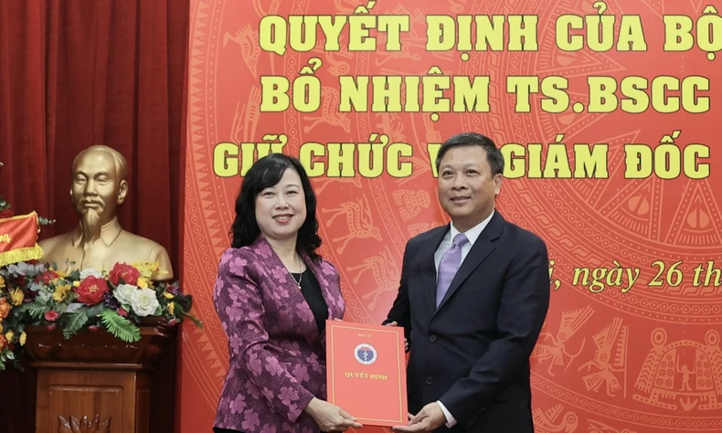 Bổ nhiệm TS Nguyễn Thế Anh làm Giám đốc Bệnh viện Hữu Nghị ảnh 1