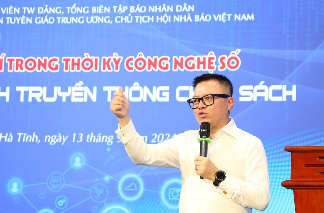 tong bien tap bao nhan dan le quoc minh chuyen doi so khong chi chuyen doi cong nghe ma phai thay doi tu duy hinh 1