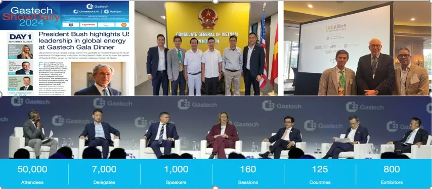 Gastech 2024 tại Houston (Hoa Kỳ): Cơ hội tìm hiểu, tiếp cận với các tập đoàn lớn ngành dầu-khí quốc tế