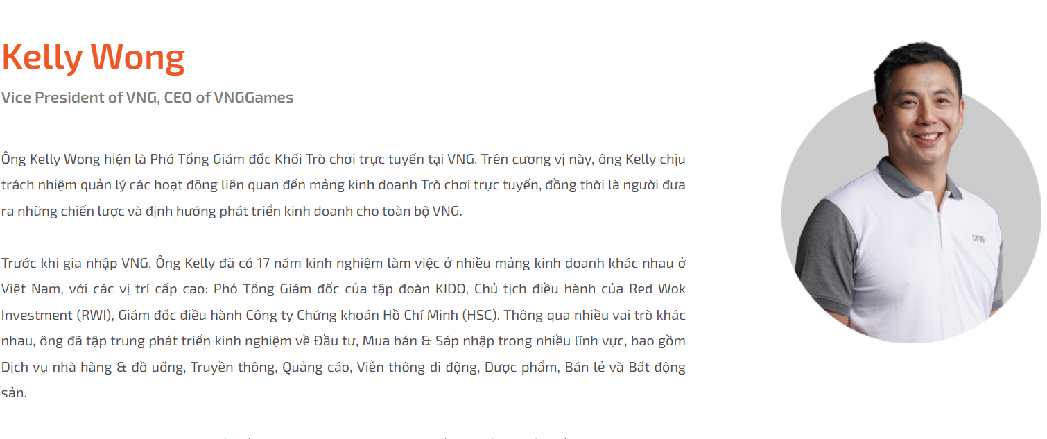 Công ty CP VNG thay Tổng giám đốc để “vận hành ổn định…”- Ảnh 1.